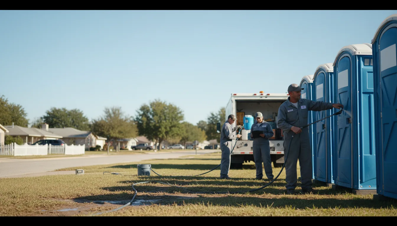 Long-Term Portable Toilet Rental in Pontiac, MO near me